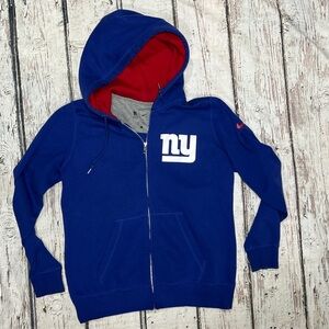 New York Giants NFL Football Hoodie Womens Zip Up Nike Sweatshirt